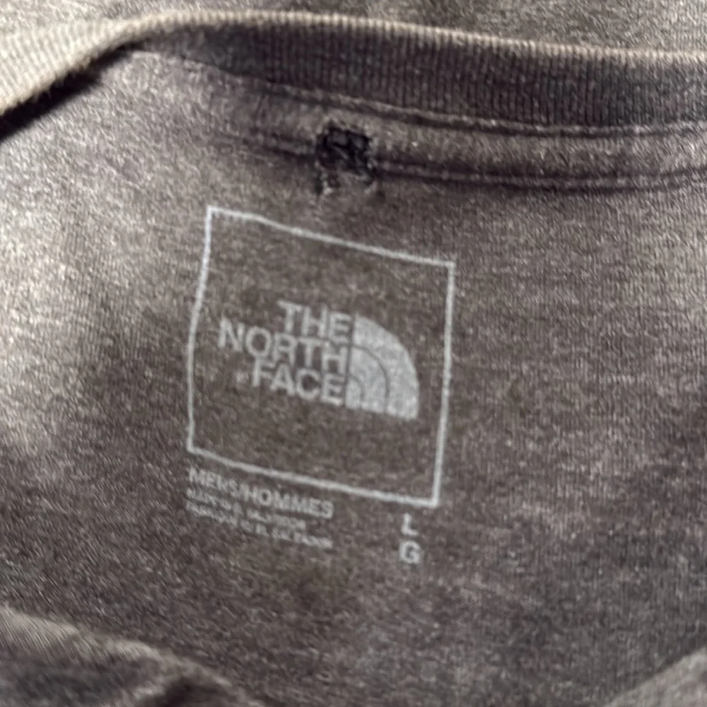 The North Face Gray Short Sleeve Tee with Logo
